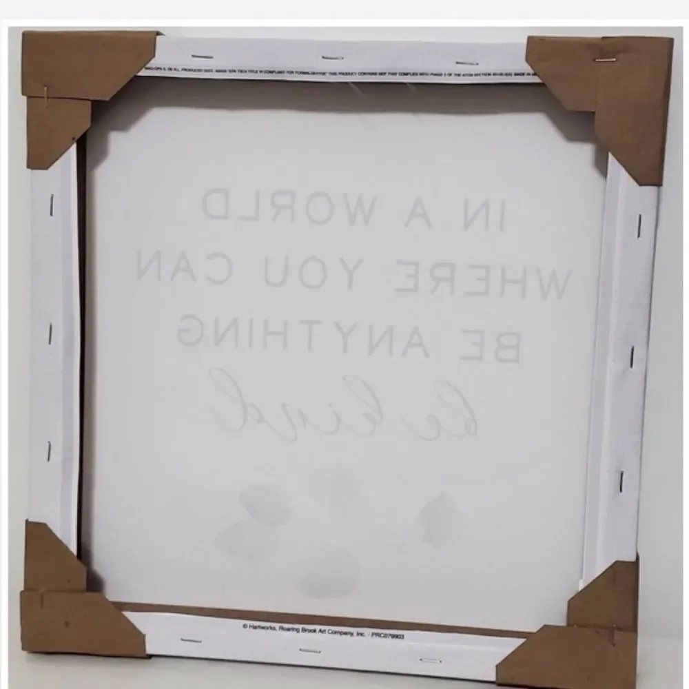New Canvas Word Art Home